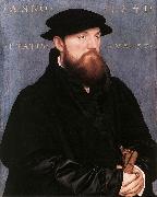 HOLBEIN, Hans the Younger De Vos van Steenwijk oil on canvas